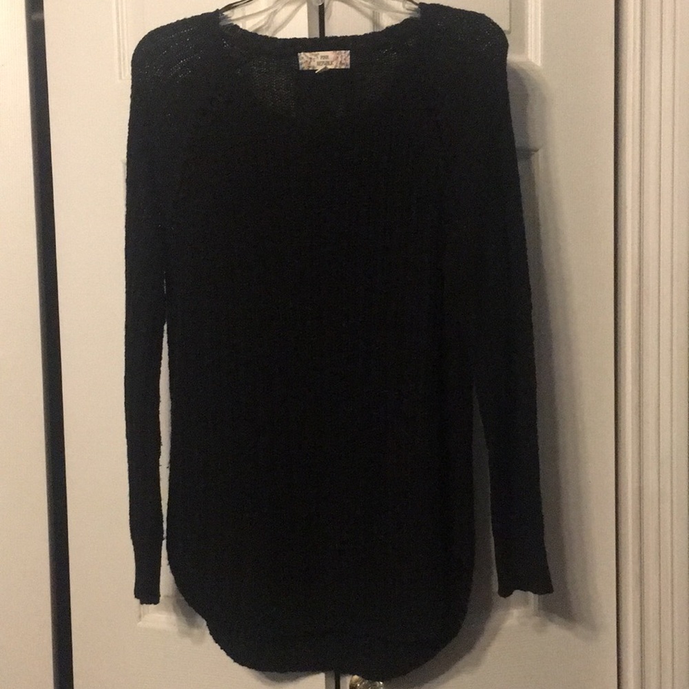 Black sweater